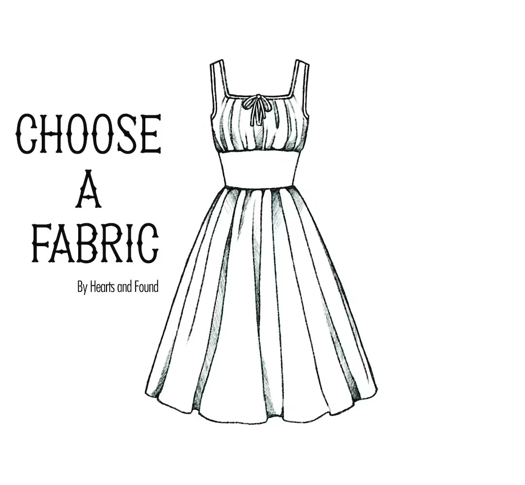 Choose a Fabric: Michelle Dress - Etsy | Etsy (US)