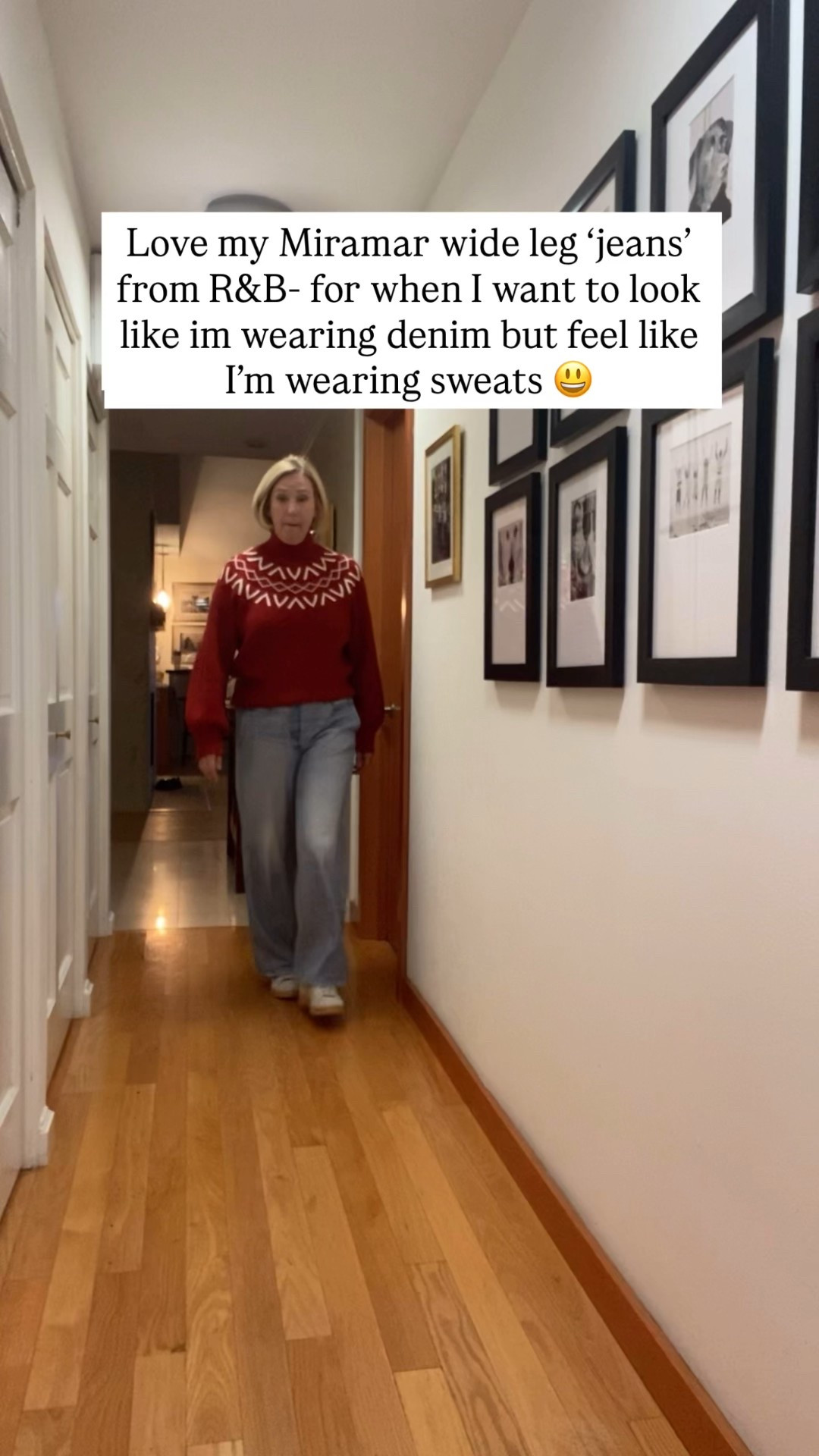 If you haven’t discovered Miramar denim from Rag & Bone yet you’ve got to check it out. Looks like denim - feels like sweats 🥰 Pairs beautifully with a Varley sweater! 

#LTKOver40 #LTKHoliday #LTKMidsize