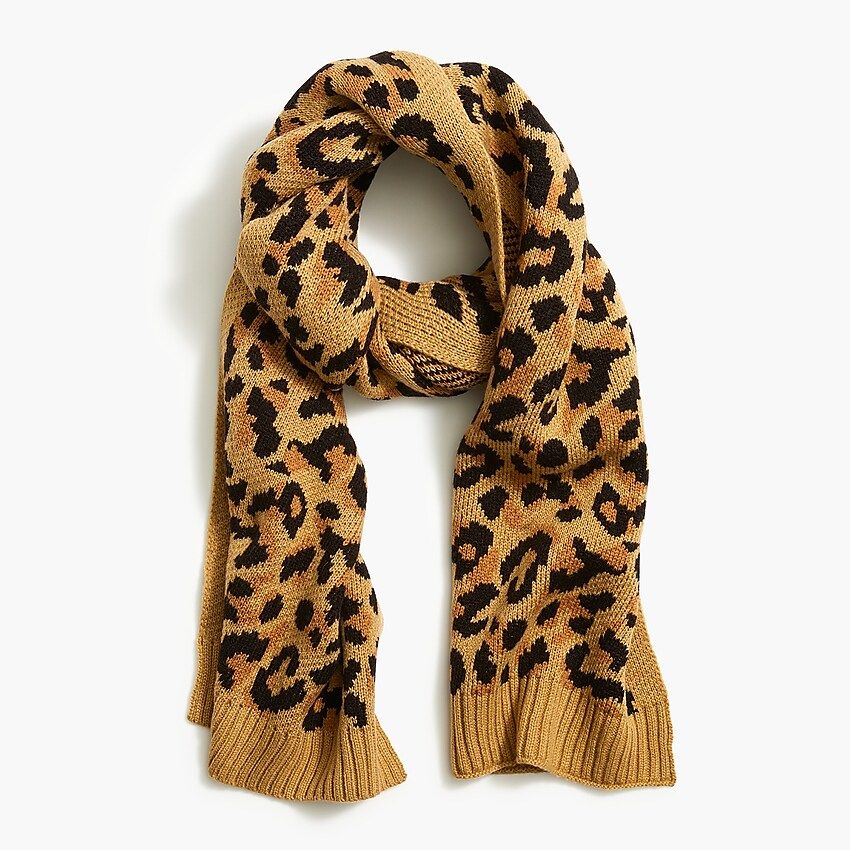 Leopard scarf | J.Crew Factory