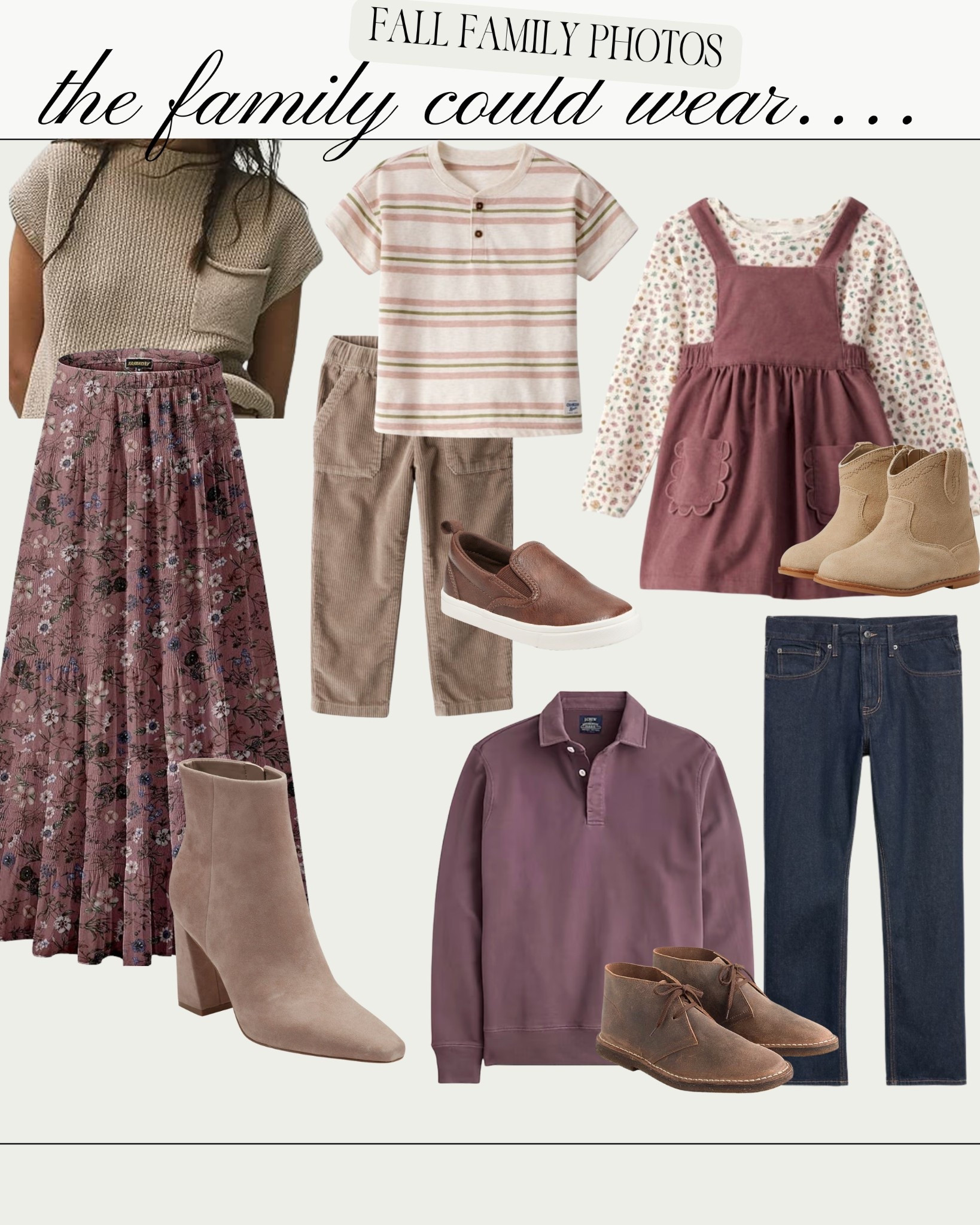 Fall family photos // fall photos // fall family photo outfits 

#LTKKids #LTKFamily #LTKSeasonal