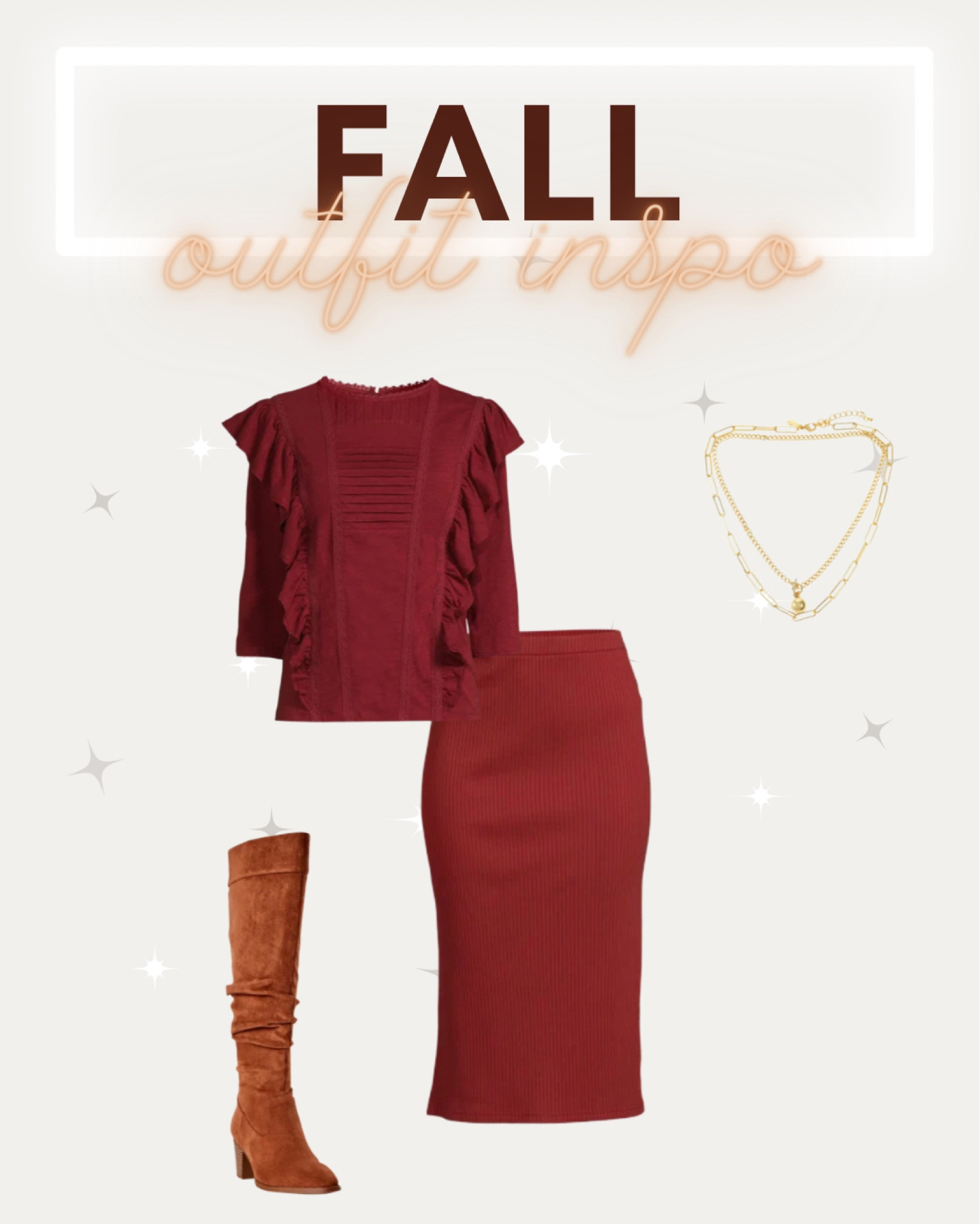 Affordable fall outfits! This is a great work outfit too!






Work wear, midsize fashion, tall boots, Walmart fashion, midi skirt, matching set, date night

#LTKunder50 #LTKSeasonal #LTKcurves
