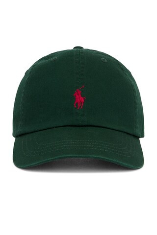 Polo Ralph Lauren Cotton Chino Ball Cap in College Green from Revolve.com | Revolve Clothing (Global)