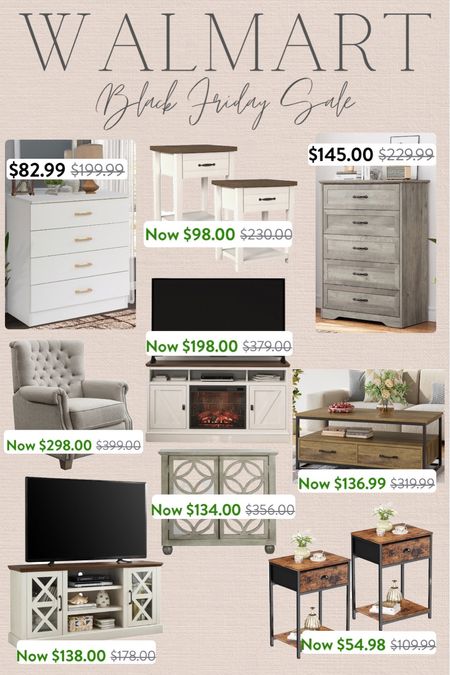 The furniture on sale during the Walmart Black Friday sale is so good! They have tons of furnishings from dressers, nightstands, chairs, tv consoles, couches, and more!

#LTKCyberWeek #LTKHolidaySale #LTKhome