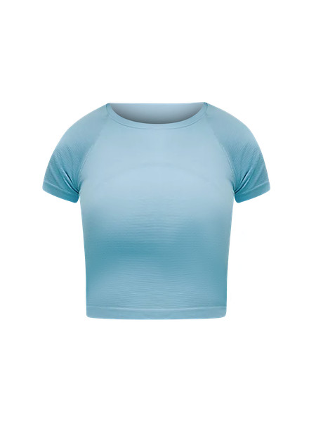 Swiftly Tech Cropped Short-Sleeve Shirt 2.0 | Women's Short Sleeve Shirts & Tee's | lululemon | Lululemon (US)