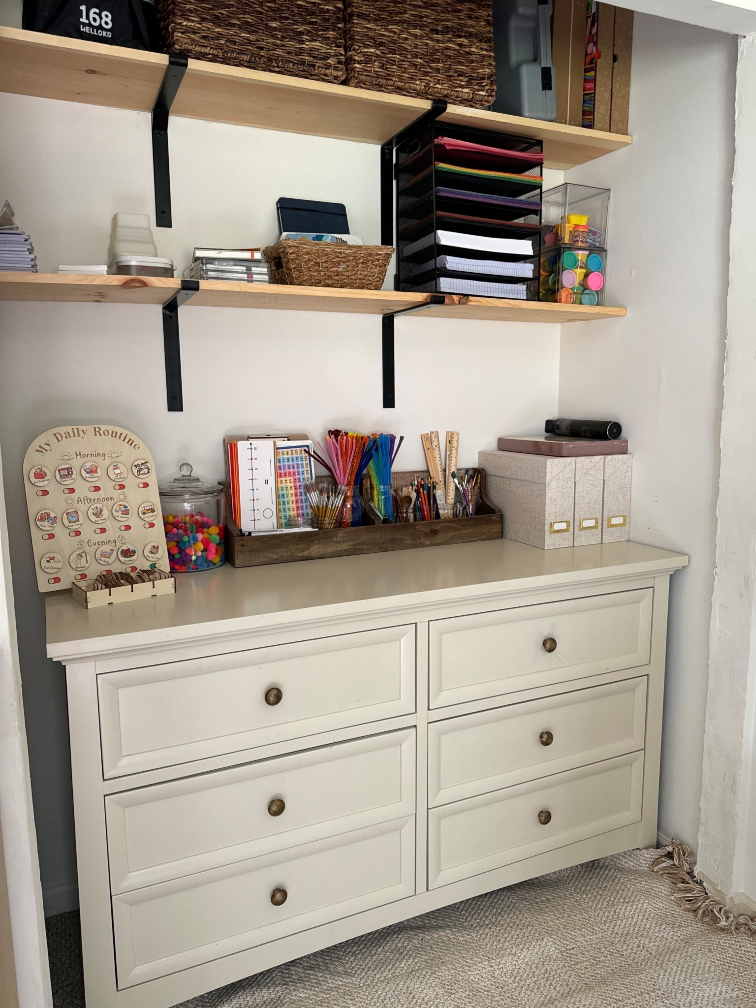 The homeschool hub is finally organized! I’ve linked most of my most used organization items. 

#LTKHome #LTKSaleAlert