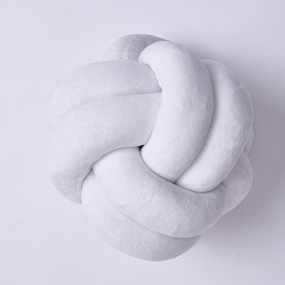 Knot Ball Cushion Pillows Cushion Plush Throw Knotted Round Pillow Bedroom Decor for Kids Baby Ro... | Walmart (US)