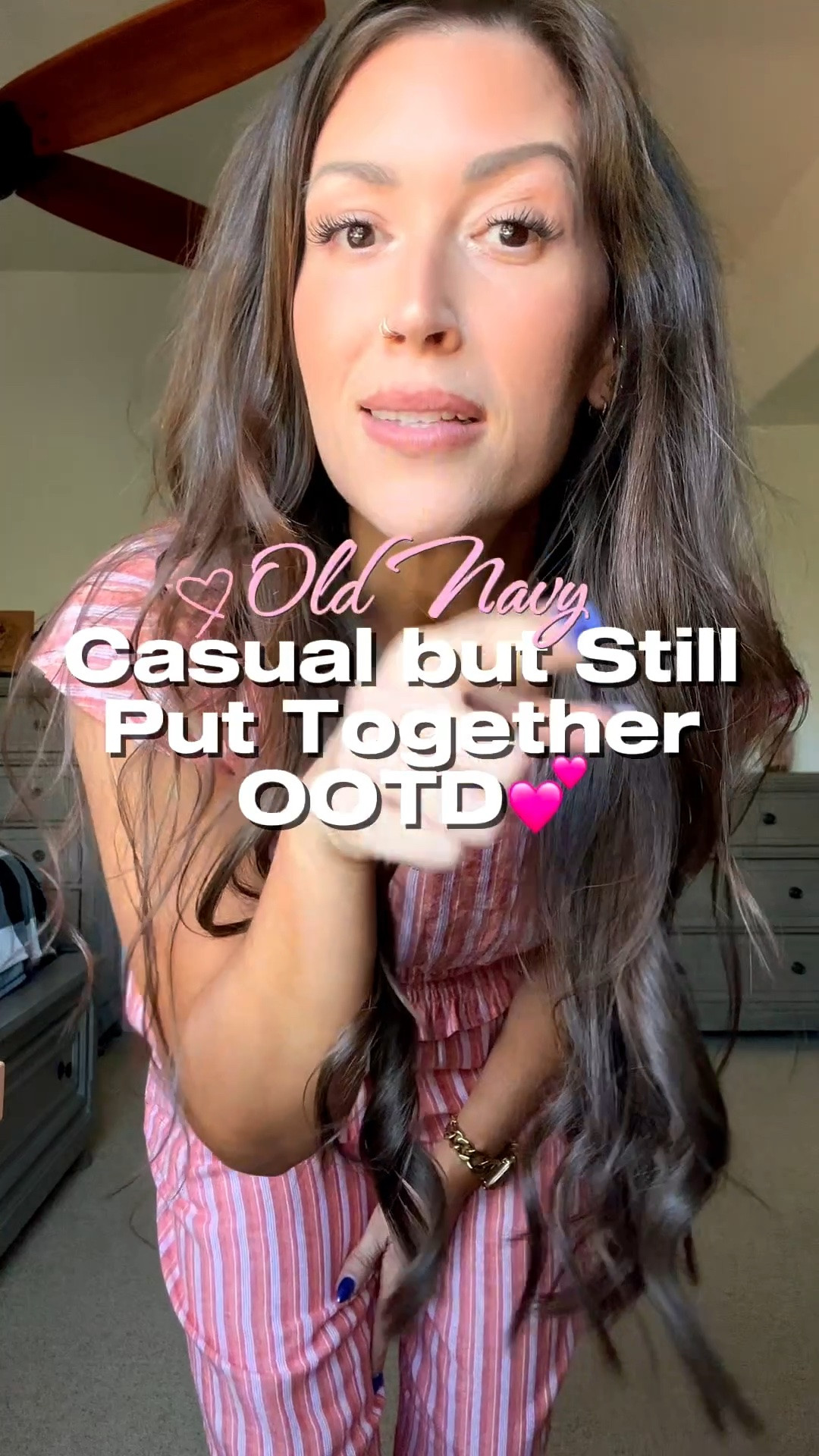 Cute + comfy is always the goal 💕
This Old Navy striped set is lightweight, flattering, and gives that effortless “threw this on and still look put together” vibe. I already know I’ll be reaching for these pieces nonstop this season! Pieces sold separately so you can get your perfect fit 🤗!

#LTKSaleAlert #LTKootd #LTKTravel