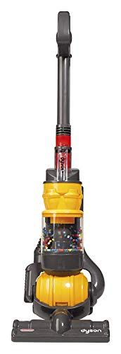 Dyson Ball Vacuum Toy Vacuum with Working Suction and Sounds, 2 lbs, Grey/Yellow/Multicolor | Amazon (US)