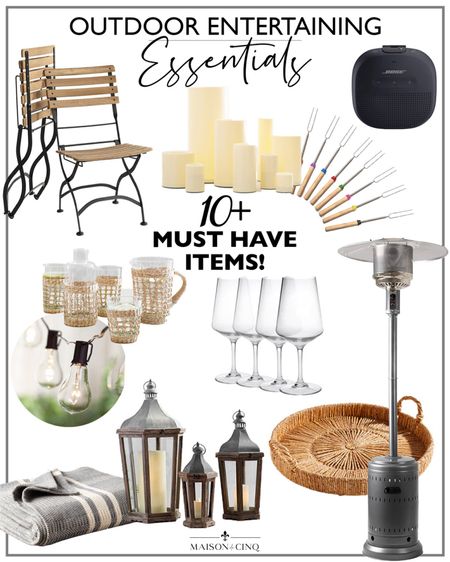These are my must-have 10 essentials for summer entertaining! From my fave lanterns, to the best patio heater and more!

#homedecor #summerdecor #outdoordecor #outdoorfurniture #tabletop

#LTKFindsUnder50 #LTKSeasonal #LTKHome