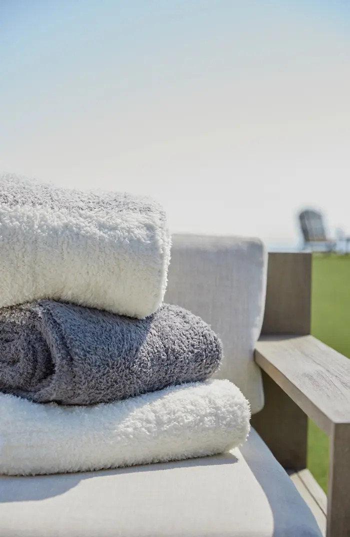 Luxe Heathered Stripe Throw Blanket | Nordstrom Rack