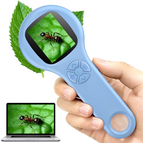 Microscope for Kids - Mini Pocket Handheld Microscope for Toddlers-STEM Educational Science Kit T... | Amazon (US)