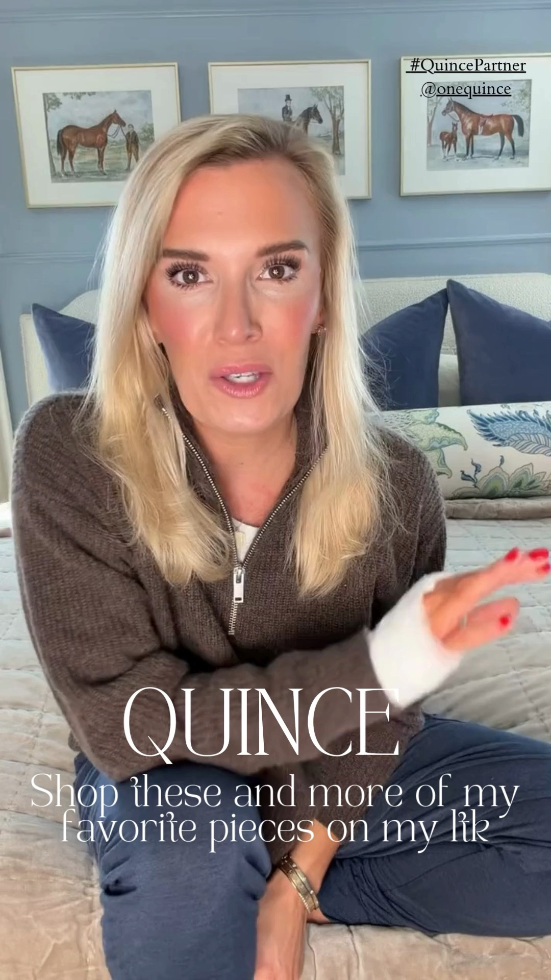 I’ve been sleeping so good lately and it’s all thanks to Quince. The quality of these bedding pieces is unreal, and the price point makes it even better. @onequince #QuincePartner 