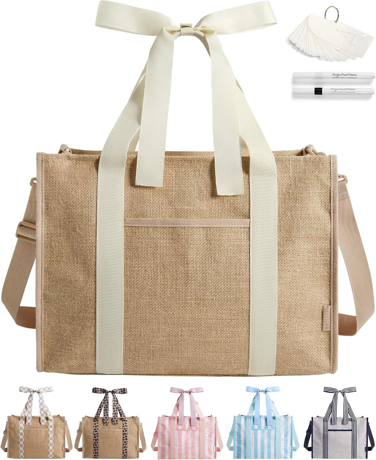 BAGSMART Tote Bag for Women, Personalized Teacher Appreciation Gifts | Amazon (US)
