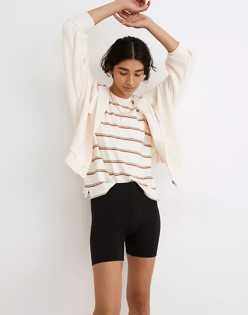 MWL Knit High-Rise 5" Biker Shorts | Madewell