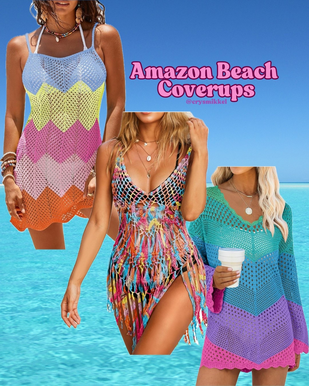 Beach Cover Inspi✨
from Amazon of course!

Amazon finds, beach coverup, spring fashion 

#LTKSwim #LTKTravel #LTKSeasonal