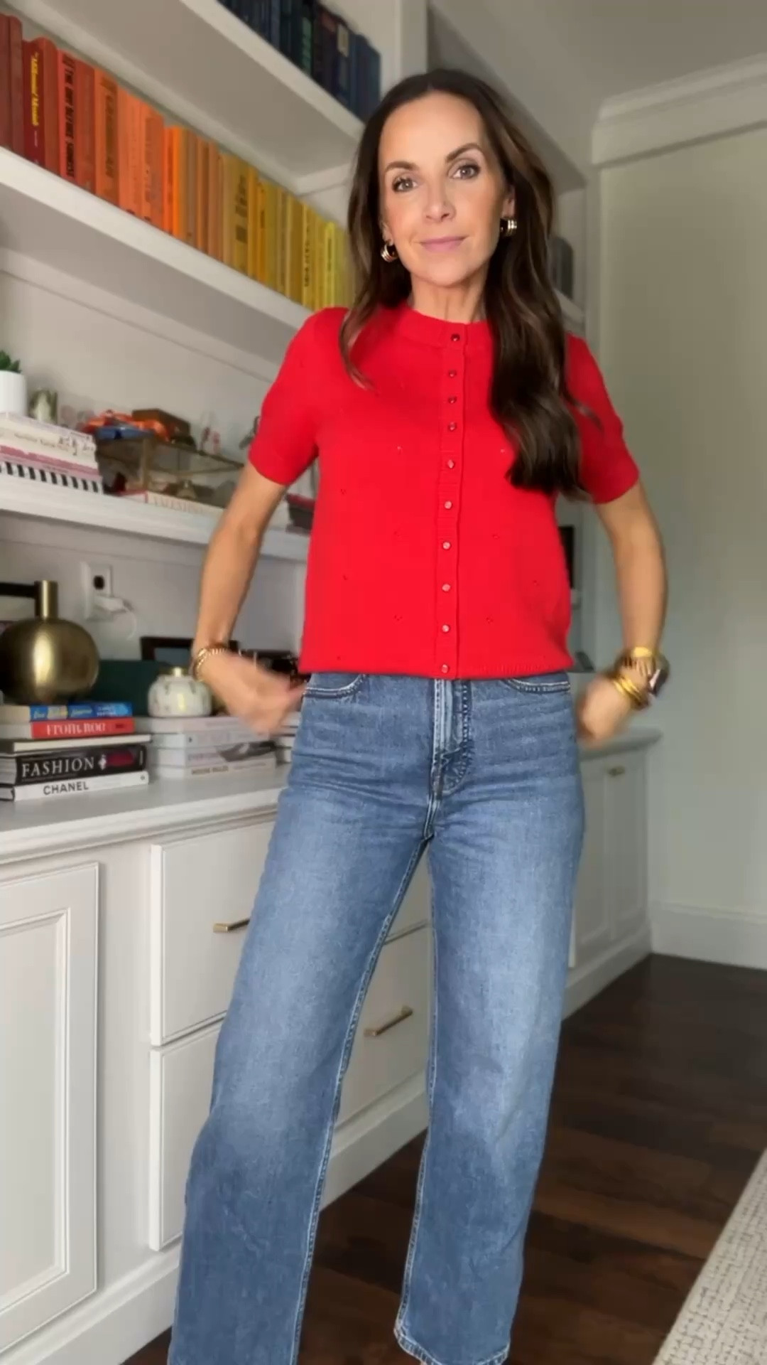 Loving short cardigans for spring- linking two of my favorites here! Each under $30! Paired with @onequince $50 jeans 

#LTKgrwm #LTKootd