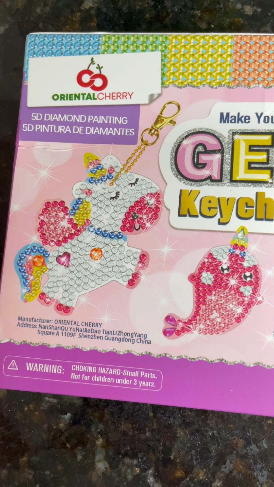 Great way to keep kids entertained and busy with these make your own gem keychains 

#LTKKids