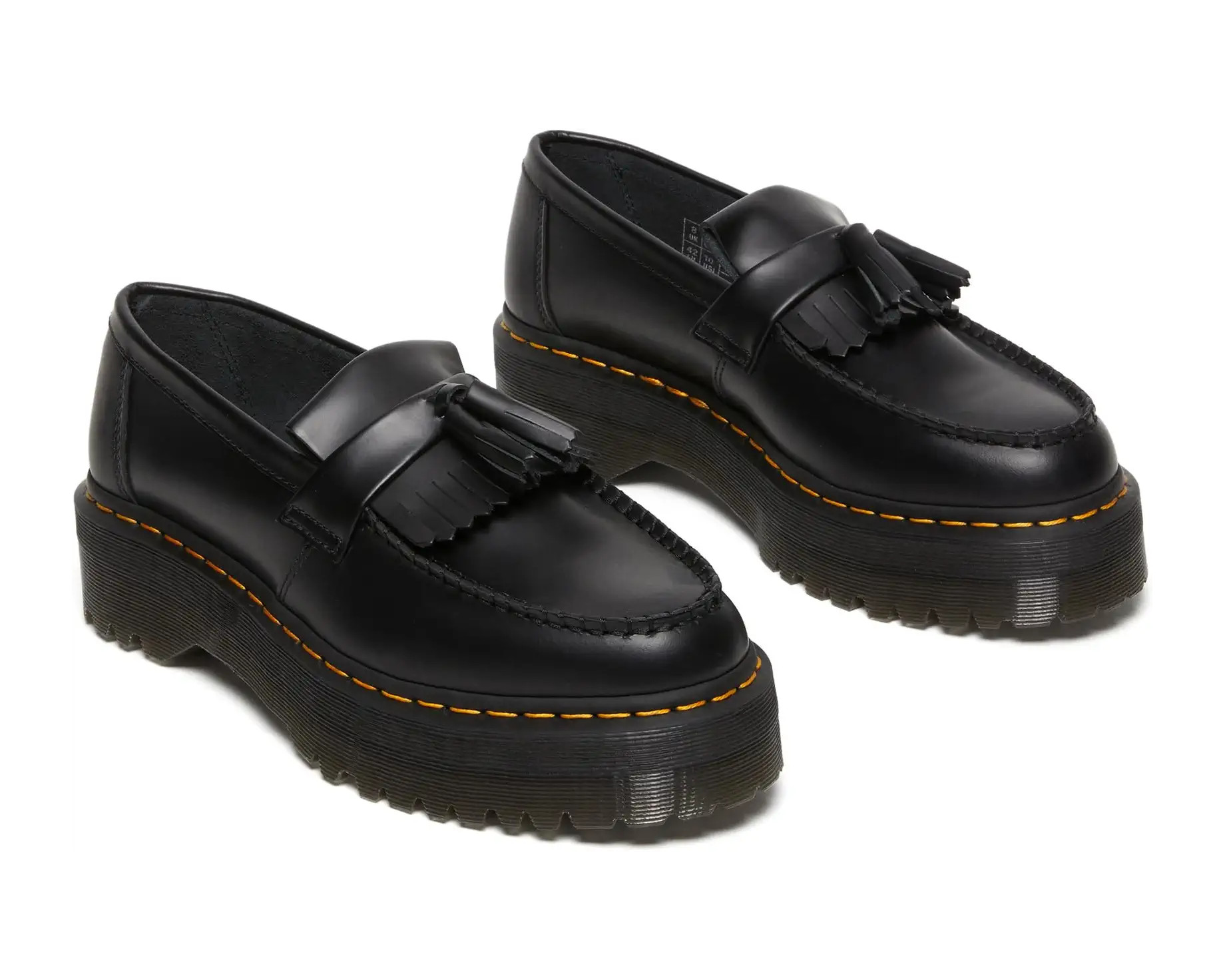 Adrian Quad Leather Platform Loafers | Zappos