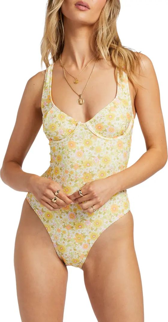 Sun Worshipper Tanlines Underwire One-Piece Swimsuit | Nordstrom