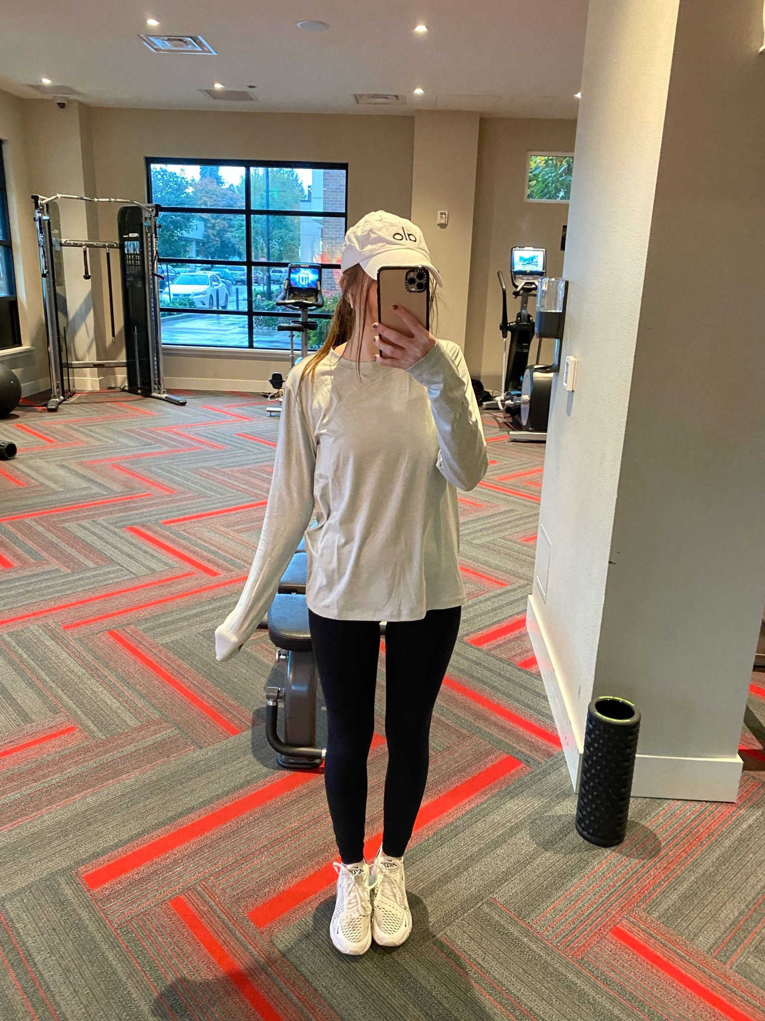 chilly weather workout outfit / fabletics long sleeve top + lululemon align leggings 

#LTKfit #LTKSeasonal
