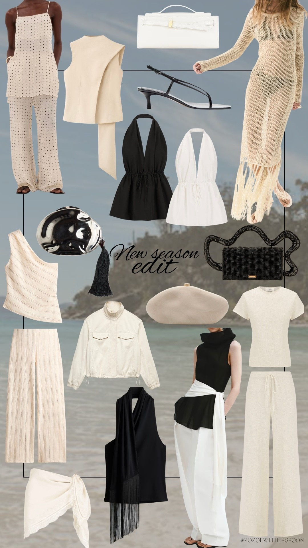 New season edit 

Spring style, monochrome, neutral outfits, linen, tassels, crochet dress, vacation, resortwear, fringe top, scarf top, cult Gaia, Dissh, Mango, H&M

#LTKsummer #LTKspring #LTKstyletip