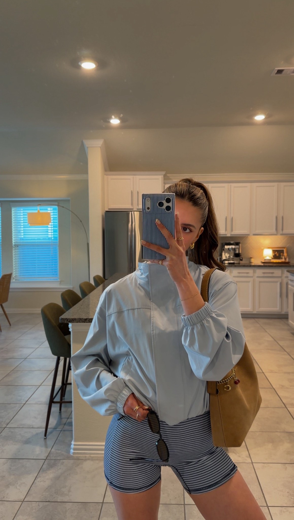 Spring errands ootd 🩵 🦋  wearing xs in all

#LTKSpringSale #LTKActive #LTKootd