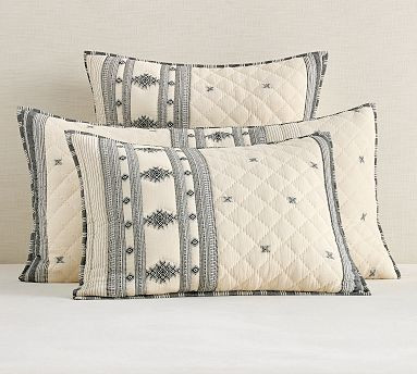 Dakota Quilted Sham | Pottery Barn (US)