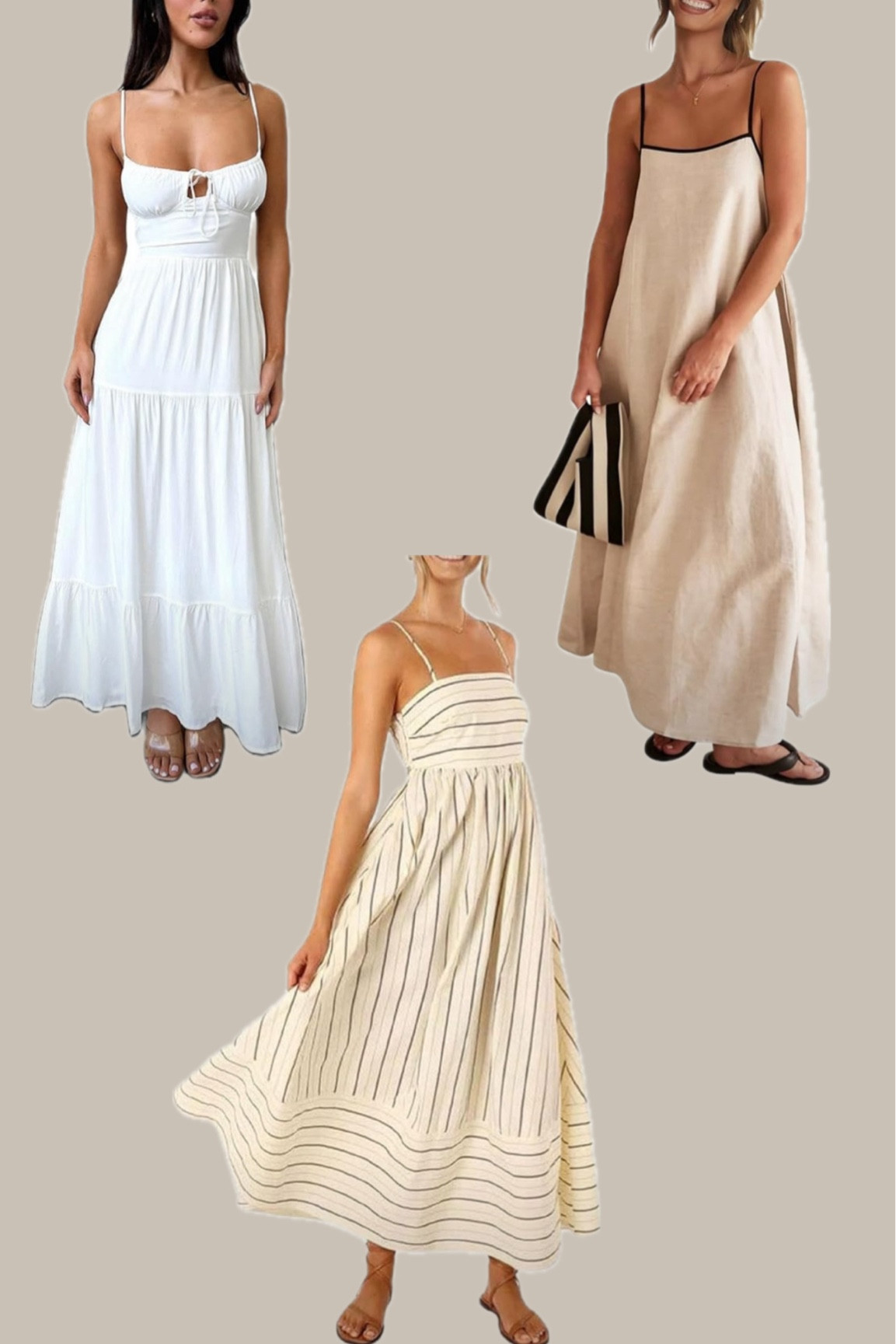 Summer dress neutrals ✨part 1

#LTKBeauty #LTKWedding #LTKSummerSales
