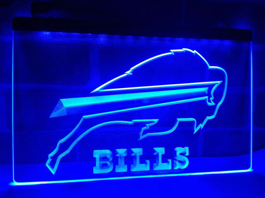 Buffalo Bills Sign, LED Neon Light Sign, Football Team Sign, Man Cave Sign, Acrylic Led Sign | Etsy (US)