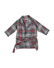 Kids Westminster Tartan Robe | Boys' Pajamas | Marshalls | Marshalls