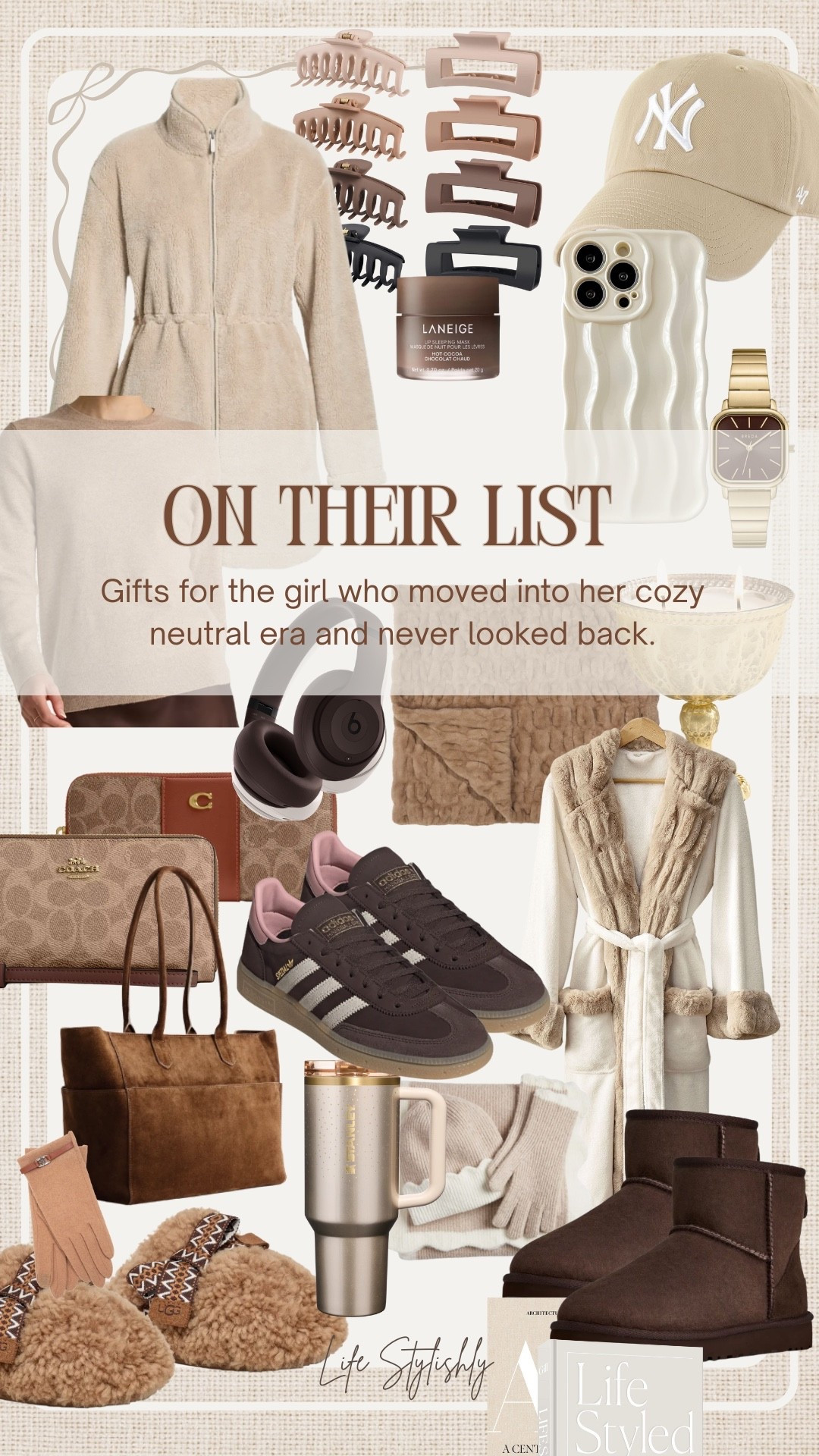 On their list, gifts for the girl who moved into her cozy neutral era, and never looked back  

#LTKGiftGuide #LTKHoliday #LTKSeasonal