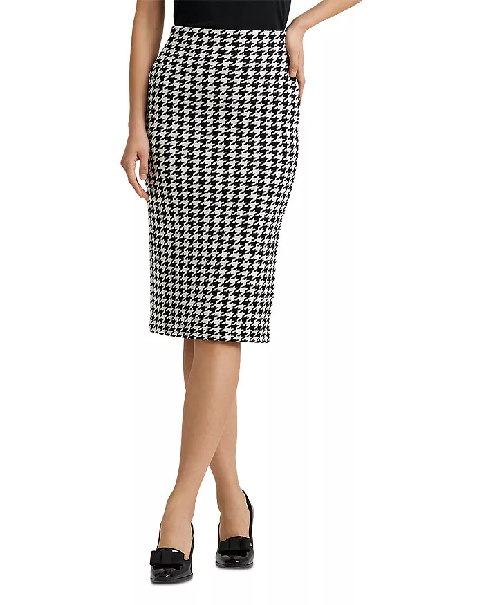Knit Jacquard Midi Pencil Skirt | Bloomingdale's (US)