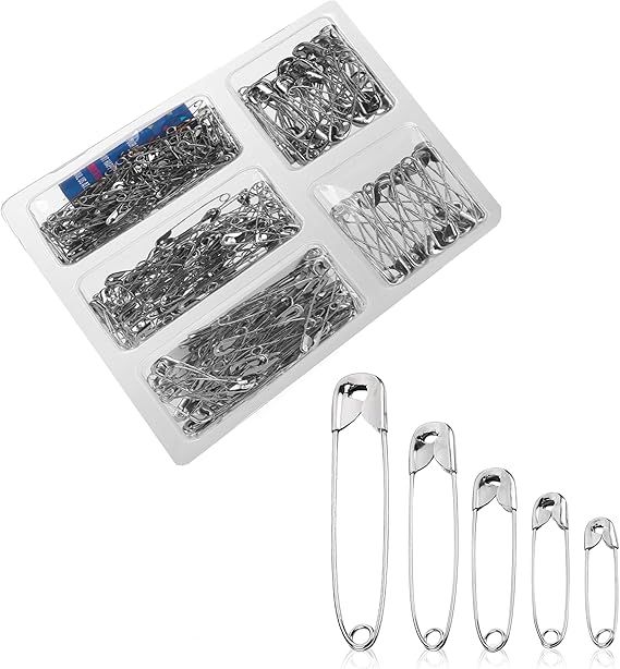 Mr. Pen- Safety Pins, Safety Pins Assorted, 300 Pack, Assorted Safety Pins, Safety Pin, Small Saf... | Amazon (US)