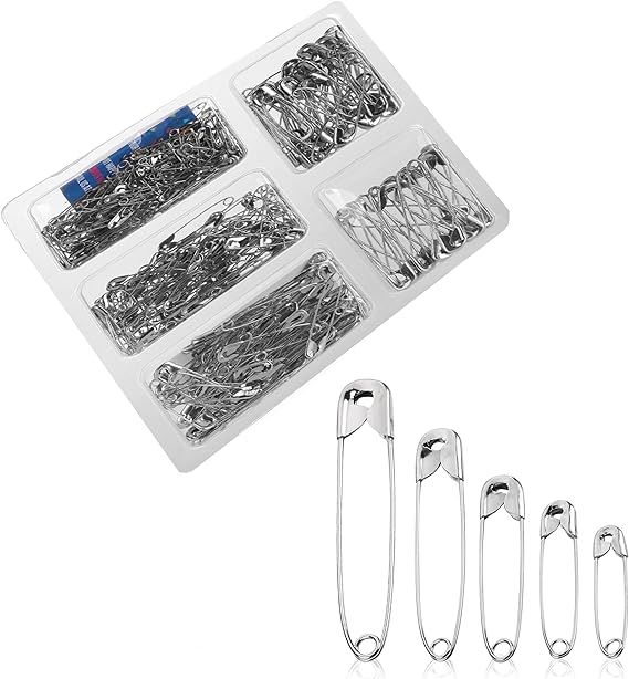 Mr. Pen- Safety Pins, Safety Pins Assorted, 300 Pack, Assorted Safety Pins, Safety Pin, Small Saf... | Amazon (US)