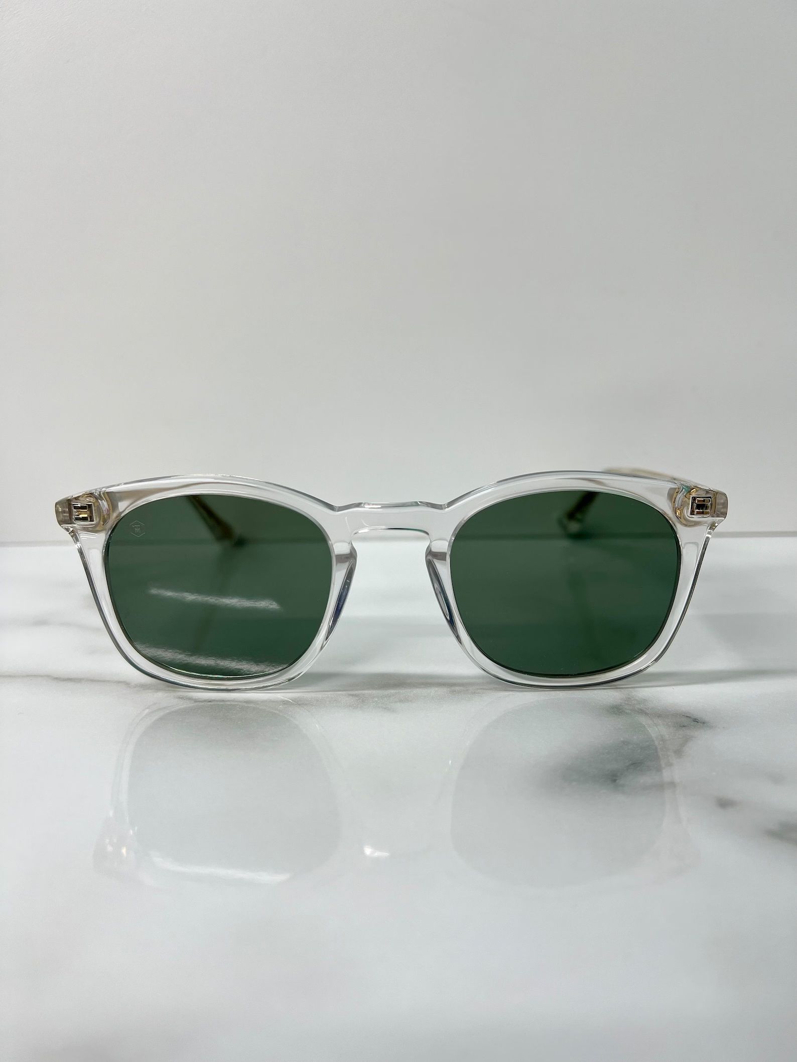 Taylor Morris Sunglasses Louis Orson Men Women Clear Gold Green Glasses 32059 | Etsy (US)