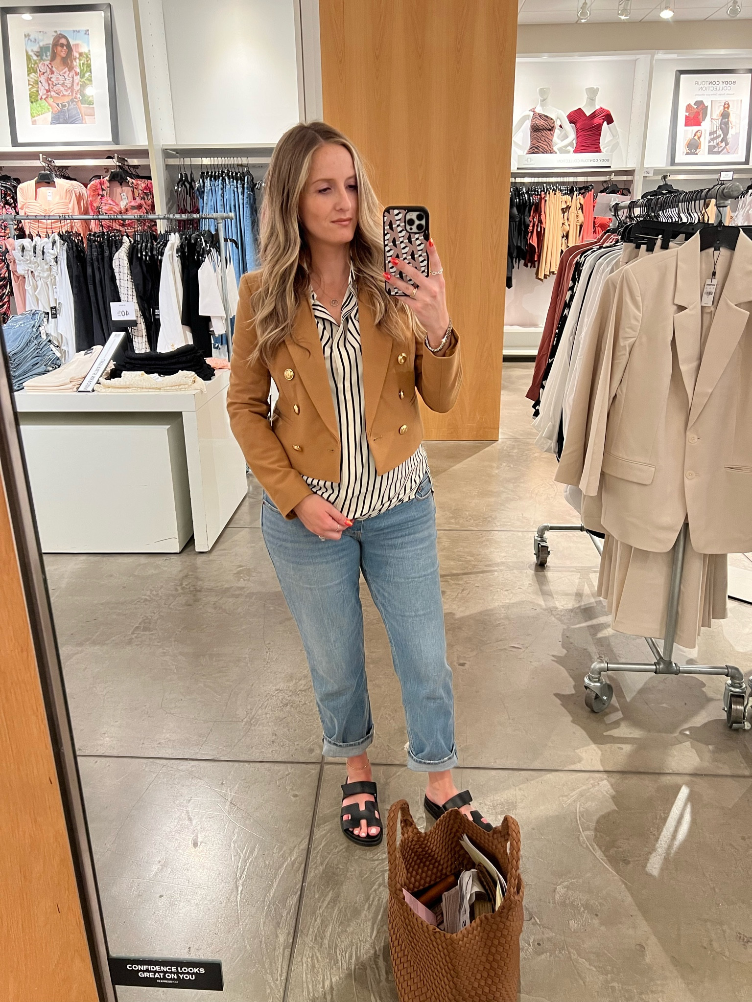 Obsessed with Express blazers right now