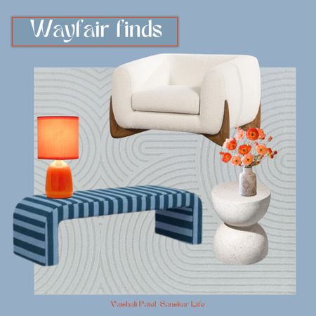 Funky modern finds for you living room from Wayfair 

#LTKstyletip #LTKsalealert #LTKhome