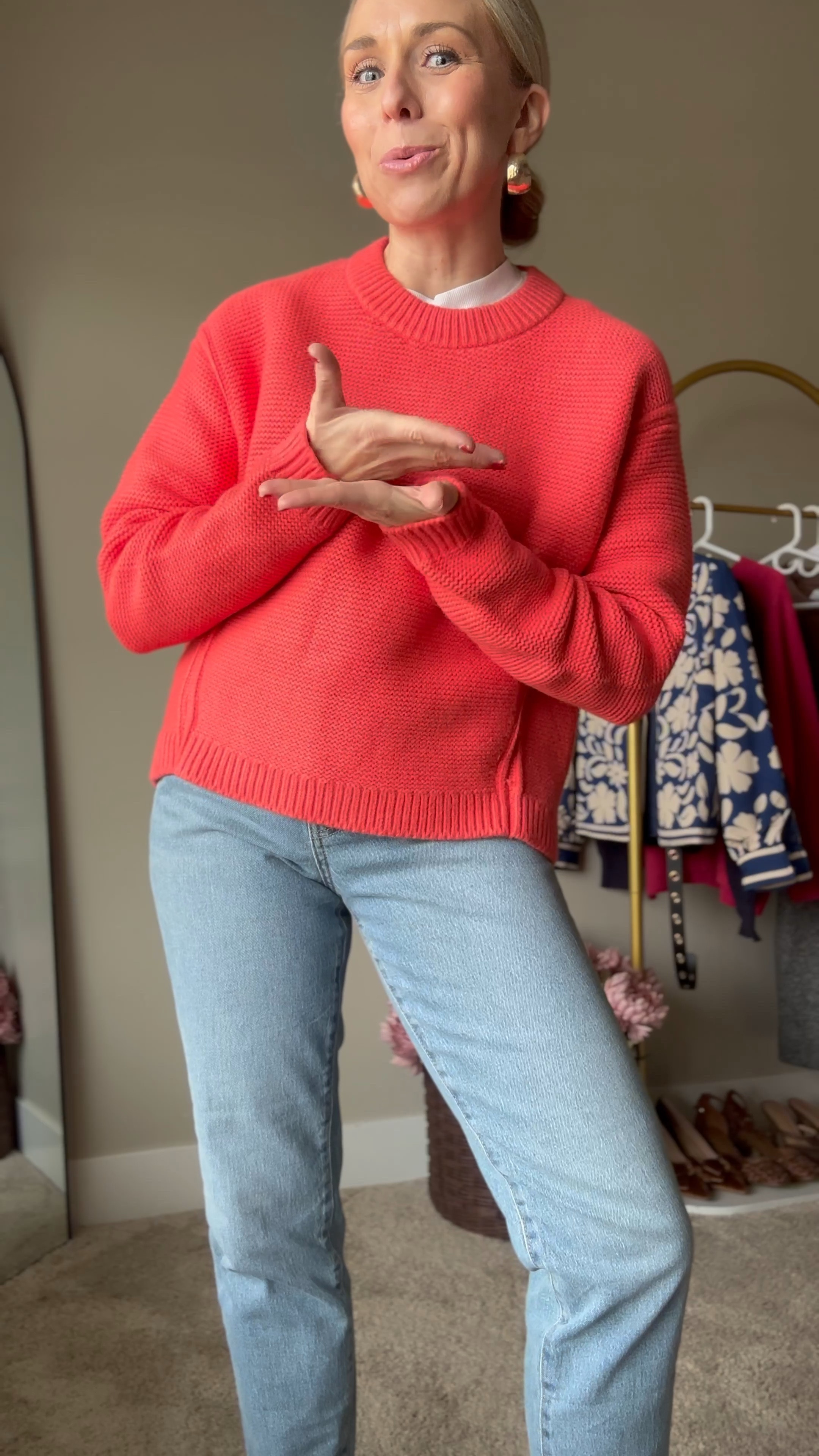 The straight jeans are such a great classic fit! Under $40! I would do your true to size or go down one size if in between sizes. I’m in a size 2. 



#LTKSeasonal #LTKFindsUnder50 #LTKStyleTip