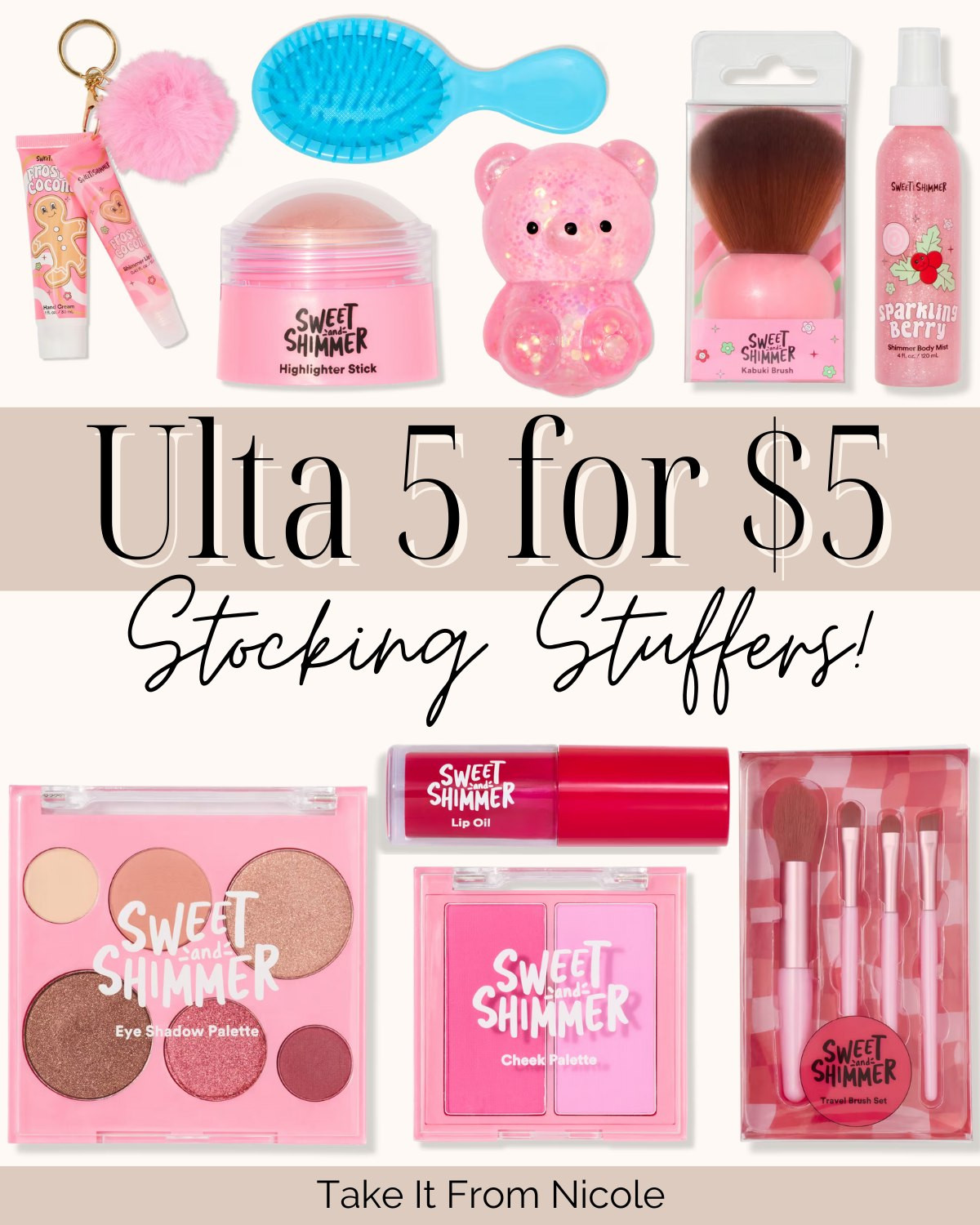Ulta Black Friday has $5 for $5 stocking stuffers!

beauty deals / ulta deals / ulta sale / beauty sale / black friday beauty / black friday makeup / stocking stuffers for her / stocking stuffers for girls 

 #LTKCyberWeek #LTKGiftGuide #LTKHoliday