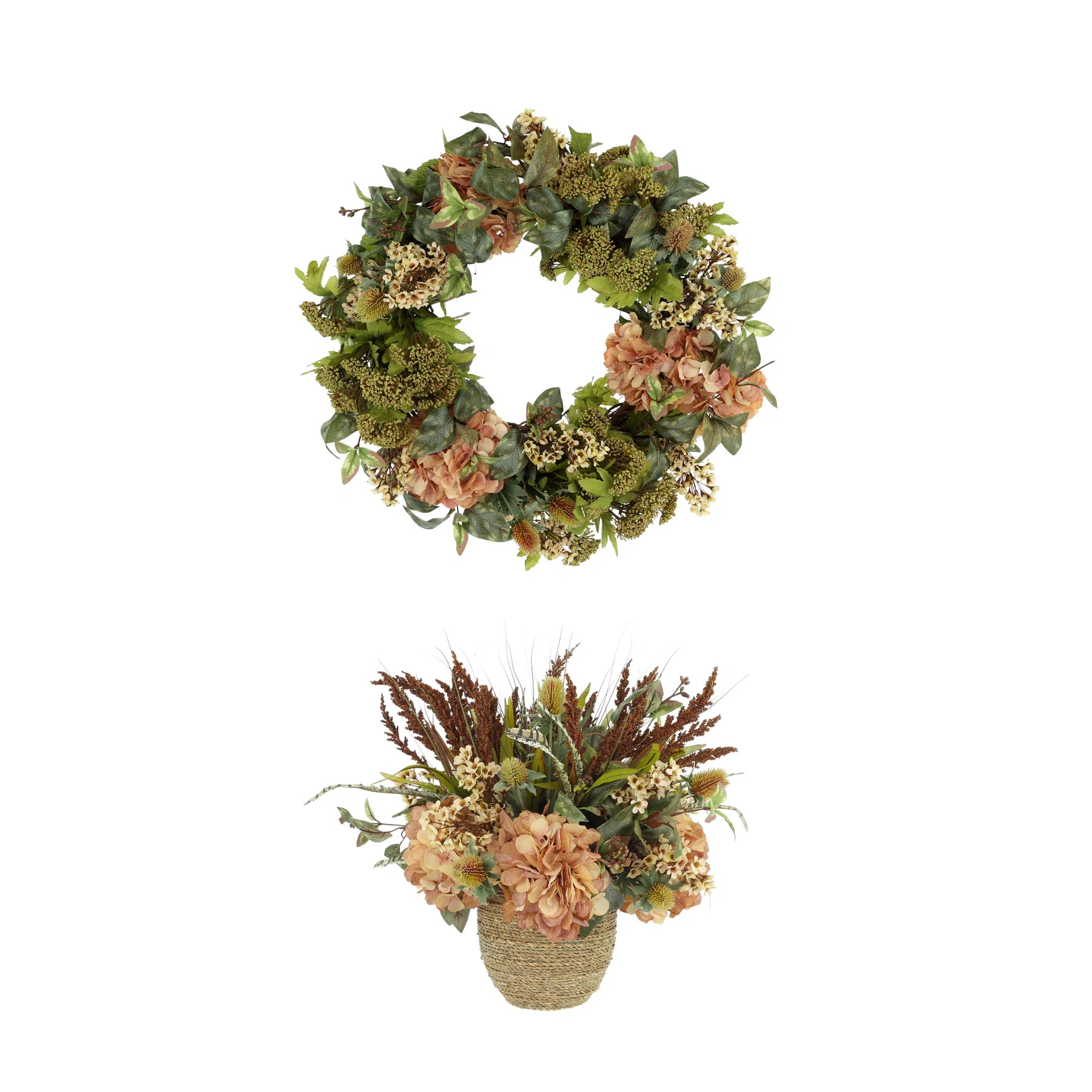 Primrue Fall Bundle with Hydrangea  and Floral | Wayfair | Wayfair North America