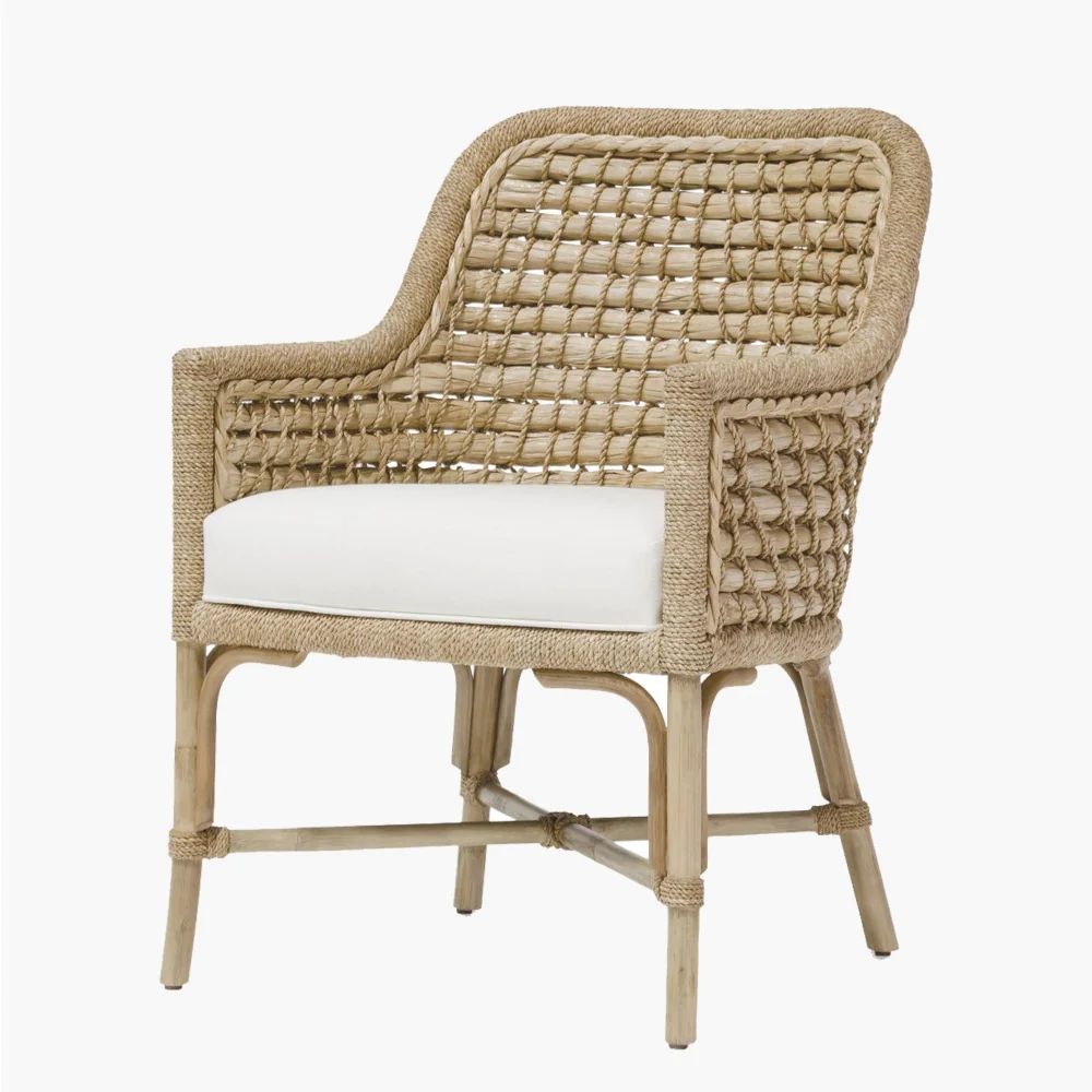 Capitola Rattan Arm Chair | Dear Keaton