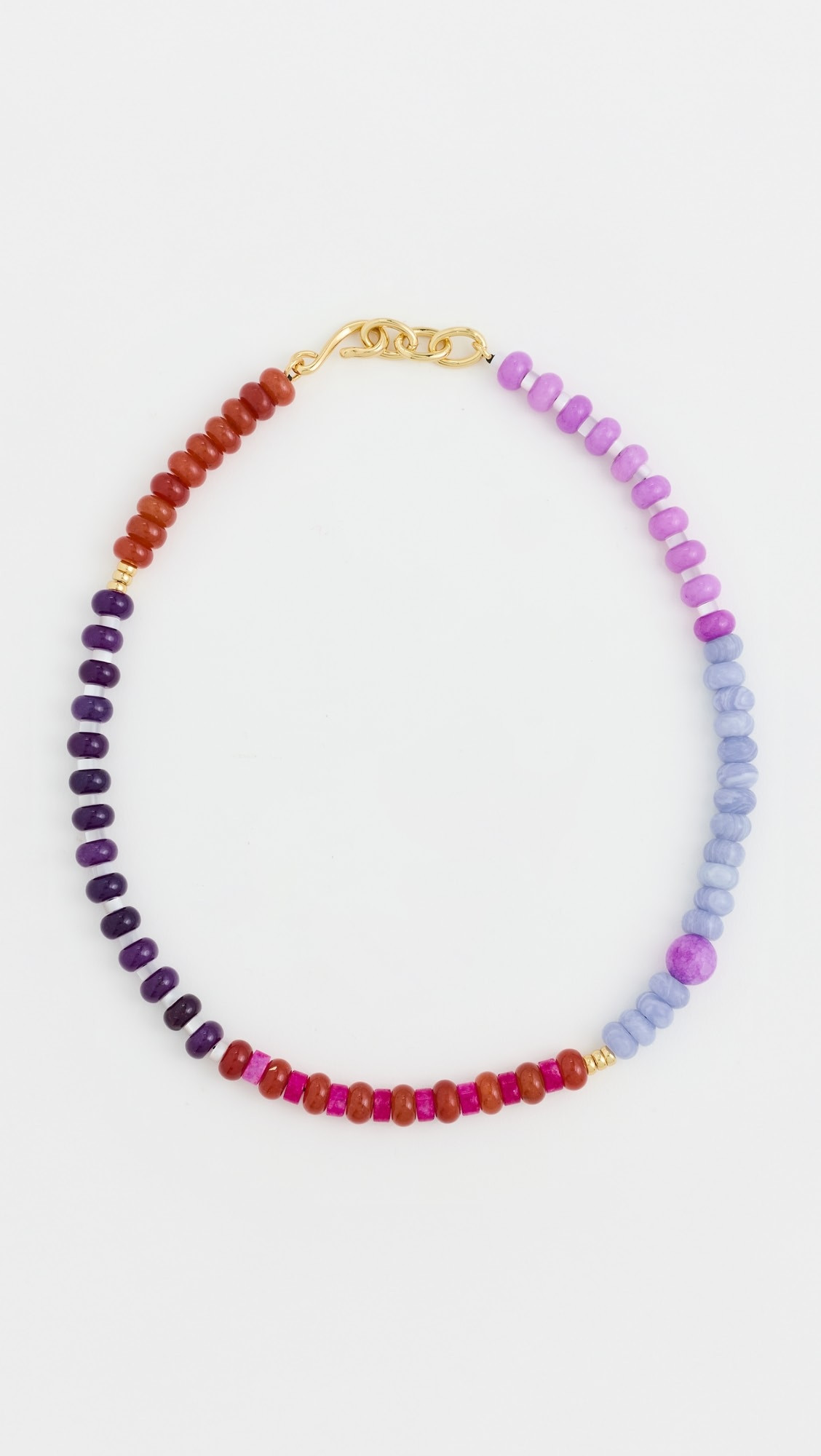 Stripe Stone Beaded Necklace | Shopbop