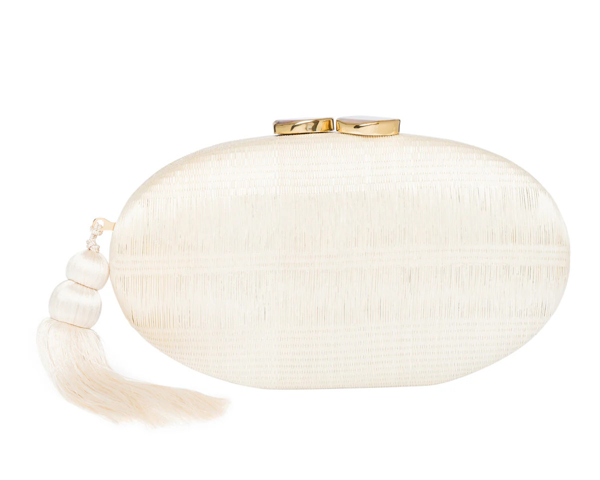 Joanna Clutch in Off White | Over The Moon