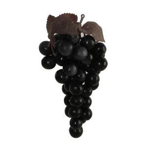 Set of 4 Artificial Black Grapes | The Home Depot