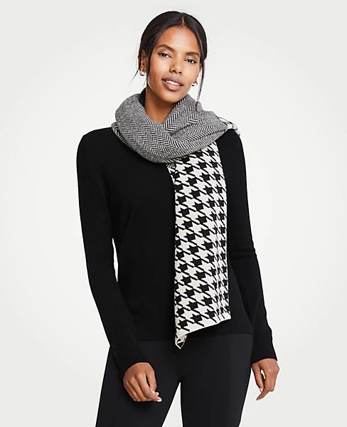 Mixed Pattern Blanket Scarf | Ann Taylor (US)