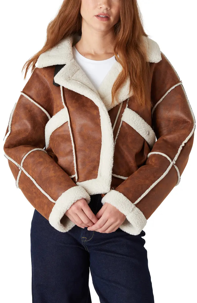 Faux Shearling Jacket | Nordstrom
