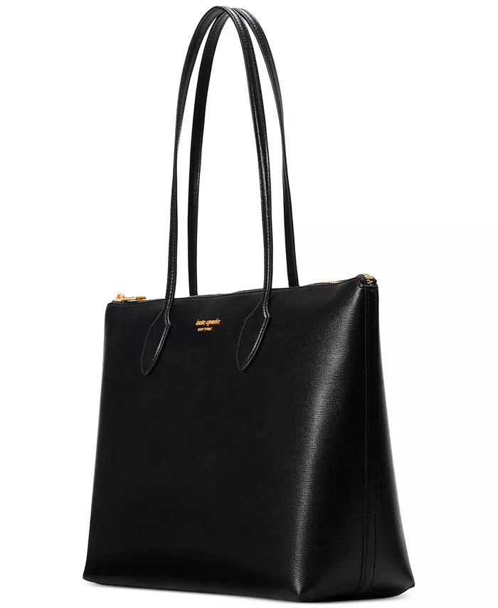 kate spade new york Bleecker Saffiano Leather Large Zip Top Tote - Macy's | Macy's