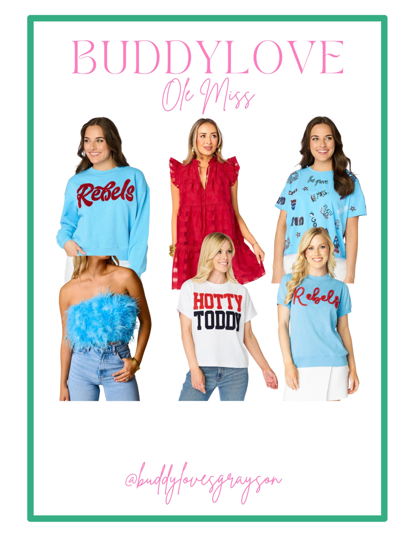 OLE MISS🦋🤍✨Use code Grayson15 for 15% off! 

#LTKFindsUnder100 #LTKBacktoSchool #LTKStyleTip