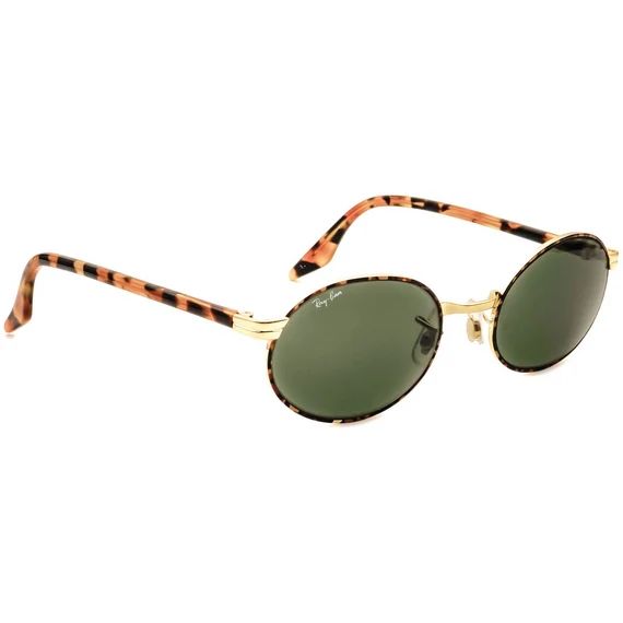 Ray-ban B&L Vintage Sunglasses W2188 0UAS Tortoise/gold Oval - Etsy | Etsy (US)