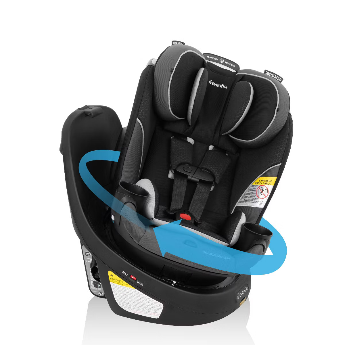 Evenflo Revolve 360 Slim 2-in-1 Rotational Convertible Car Seat | Target